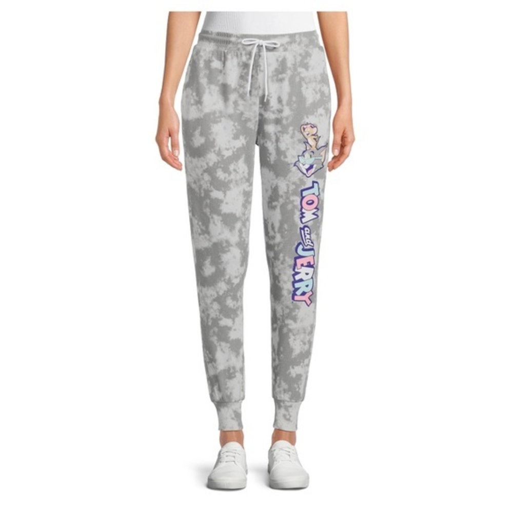 Tom and Jerry Tye Dye Women’s Joggers Size‎ Small EUC